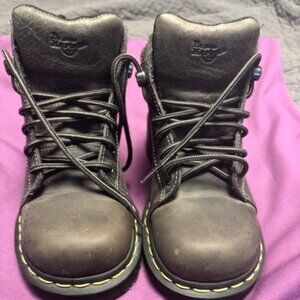 Doc Martens Ankle Boot, Gray, Size 8